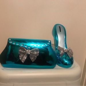 Purse & shoe coin bank